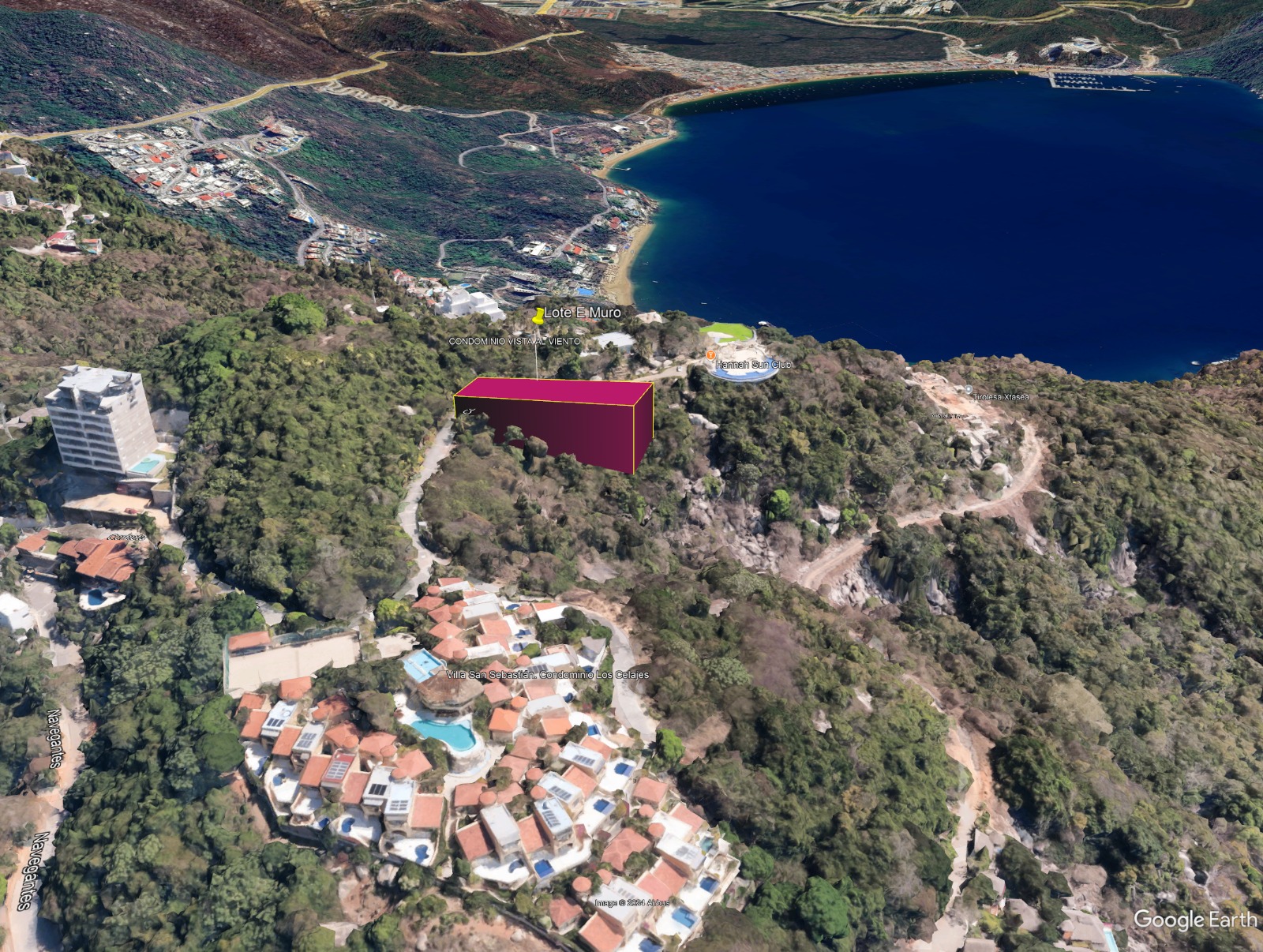 Terreno Brisas del Marqués Corbeta 56 Manzana D - Ubicación satelital y entorno 1